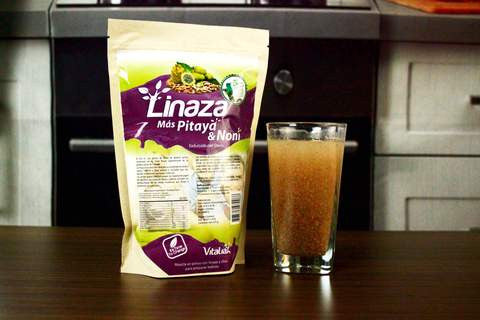 Linaza + pitaya y noni