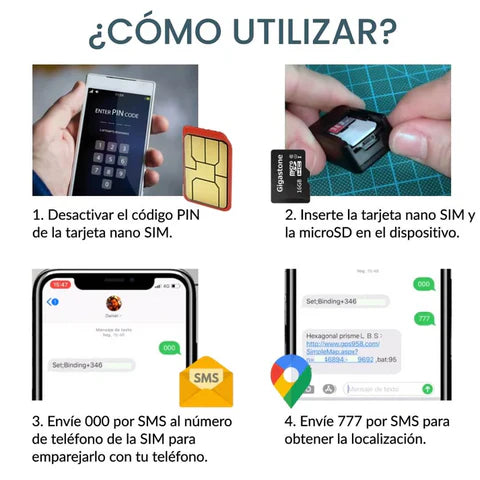 Mini GPS espía