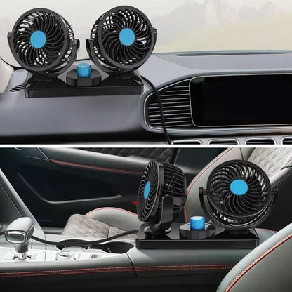 Ventilador Doble Para Carro