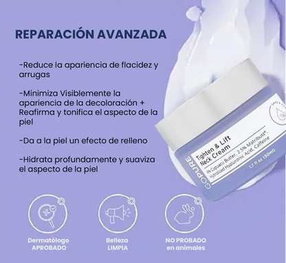 Crema Tonificadora Cuello GoPure ®